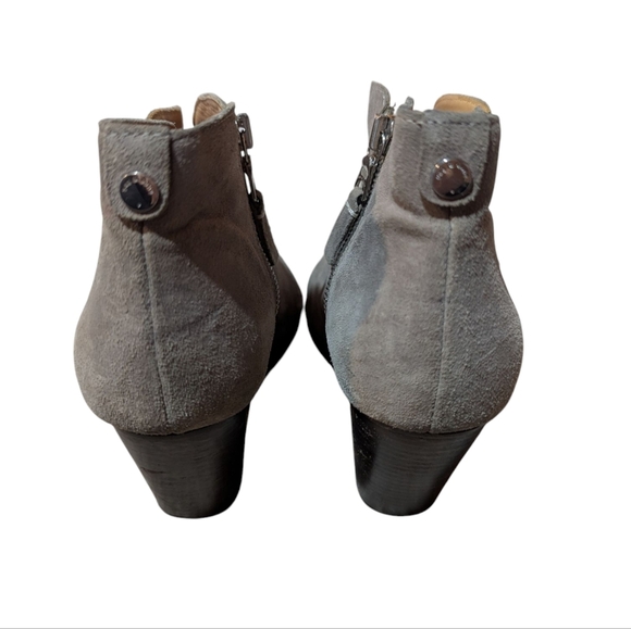Rag & Bone Margot Suede AnkleBooties Size 40 US 10 Warm Grey Suede - Picture 10 of 10